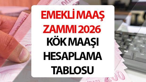 2026 Ocak Emeklilik Temel Maaş Hesaplama Tablosu ve Bilgileri