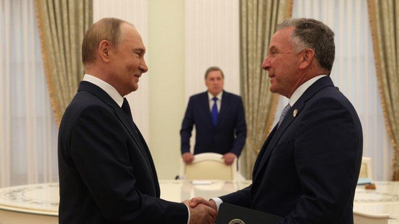 Putin, Amerika Delegasyonu İle Buluşma Gerçekleştirdi