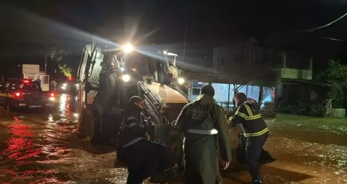 Bodrum'da 109 Konut Ve İş Yeri Su Altında Kaldı, 65 Kg Yağmur Düştü