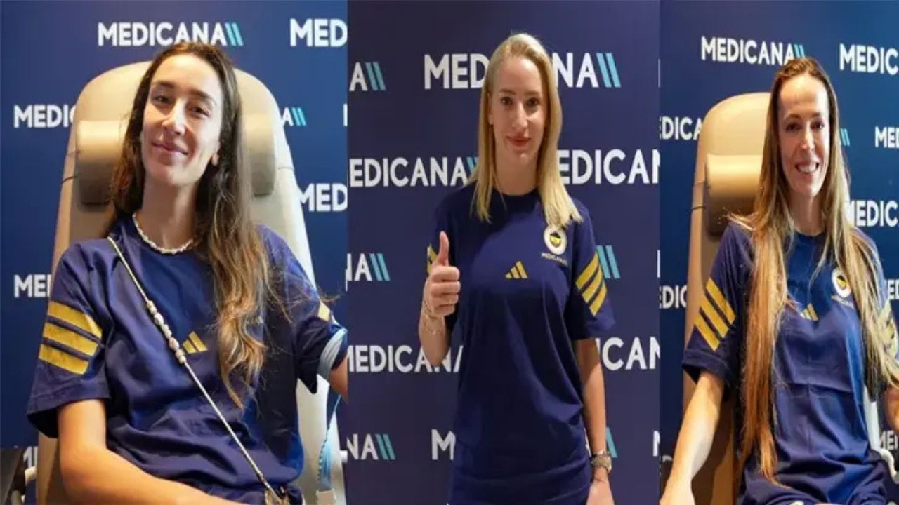Fenerbahçe Medicana Kadın Voleybol Takımı Sağlık Kontrolünden Geçti