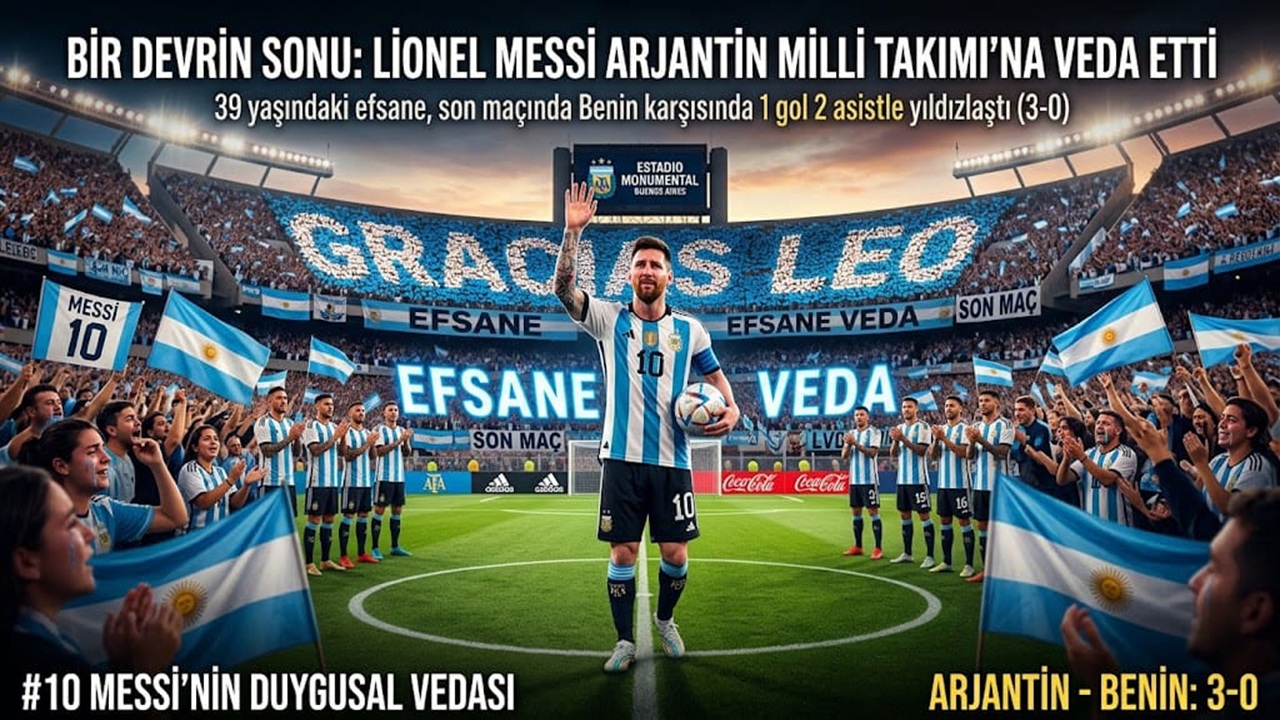 Messi, Arjantin Milli Takımı’na Gözyaşlarıyla Veda Etti