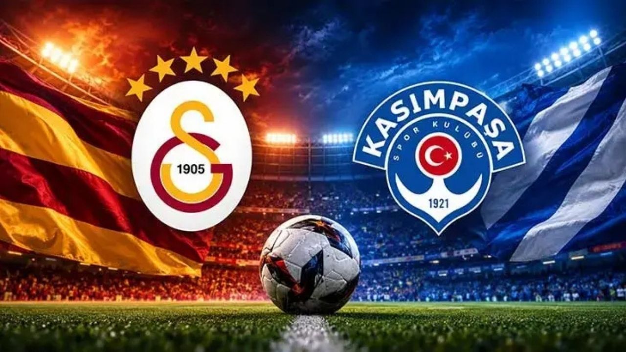 Galatasaray-Kasımpaşa maçı ne zaman, saat kaçta, hangi kanalda?