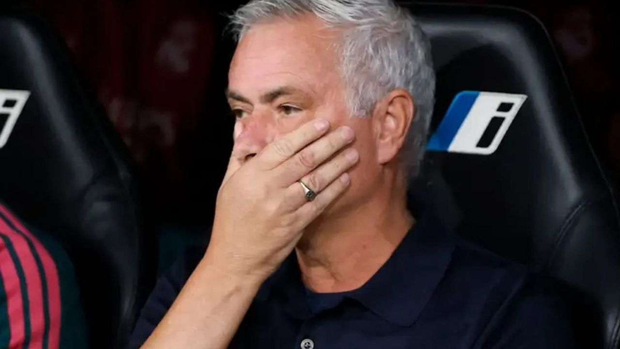 Mourinho’dan olay protesto! Maç sonu basın toplantısına katılmadı