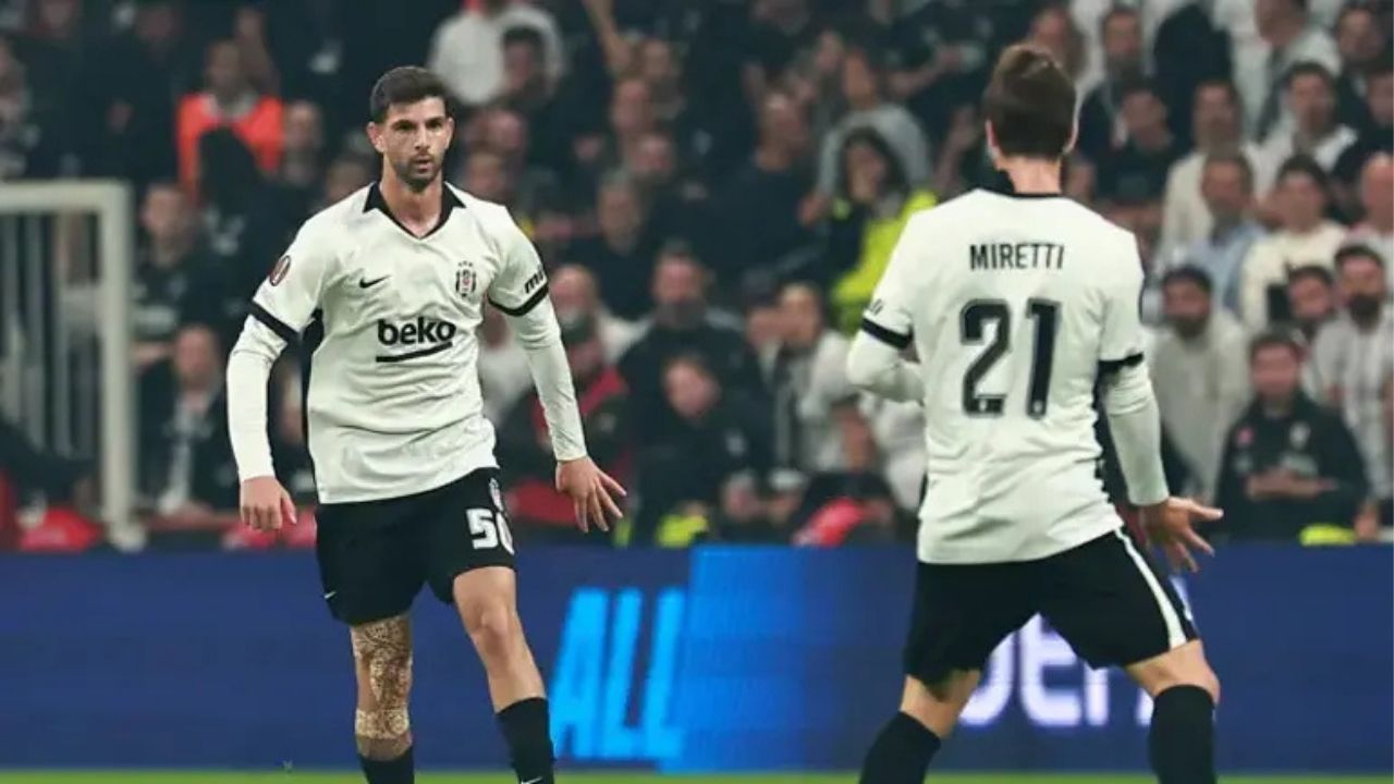 Beşiktaş’ta Fabio Miretti Şoku: Yıldız Oyuncu 3 Hafta Yok
