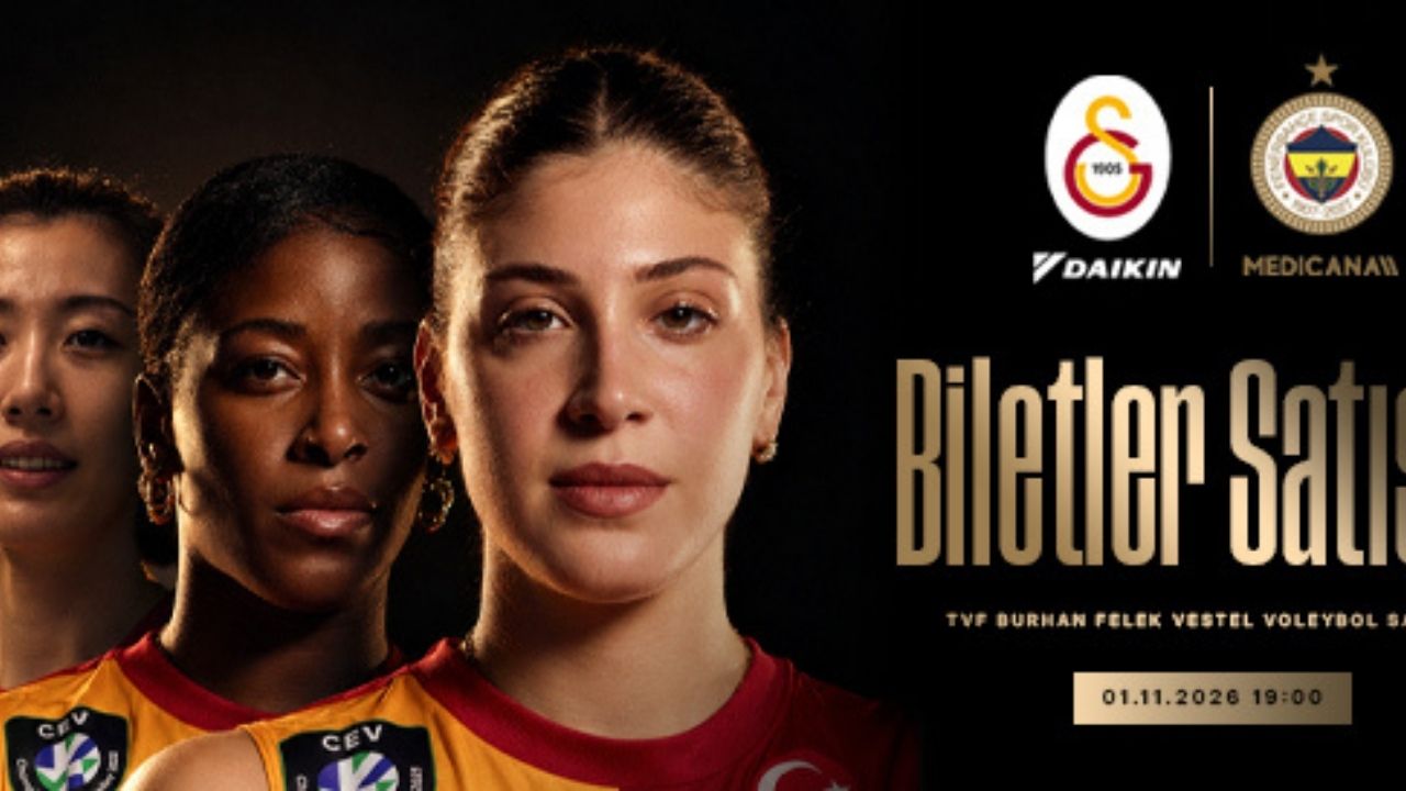 Galatasaray Daikin-Fenerbahçe Medicana Maçının Biletleri Satışta