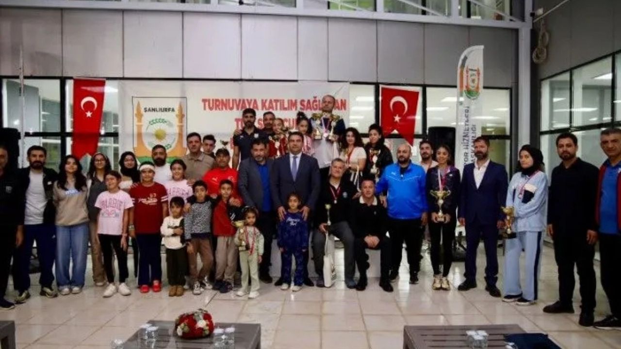 Şanlıurfa’da 140 Sporcunun Katıldığı Tenis Turnuvasında Kazananlar Belli Oldu