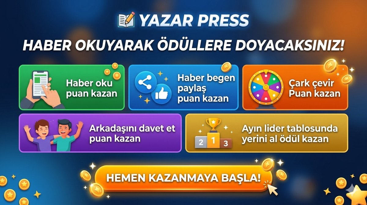 Yazar Press Yayında: Haber Okuyup Puan Kazandıran Yeni Dijital Medya Platformu Büyük İlgi Görüyor