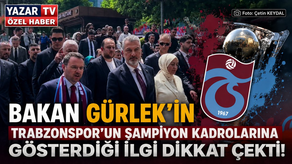 Trabzonspor efsaneleri Bakan Gürlek’in dikkatini çekti!